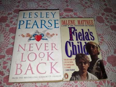 Bundle of 4 books, Fielas Child , Never Look Back ,Open House ,An Elusive Desire