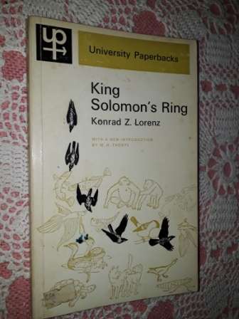 King Solomon`s Ring  Konrad Z Lorenz