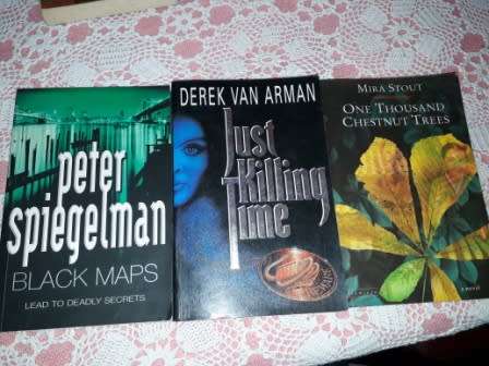 Black Maps and  Just Killing Time and  ONE thousand Chestnut Trees