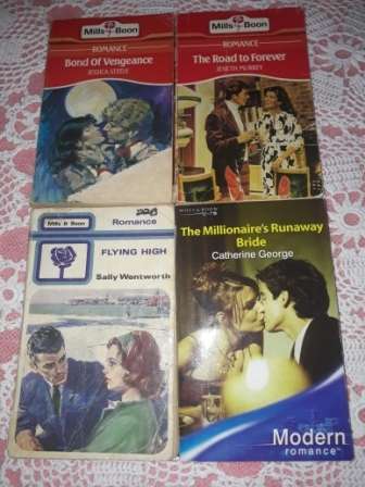 Bundle of 4 Mills & Boons Books