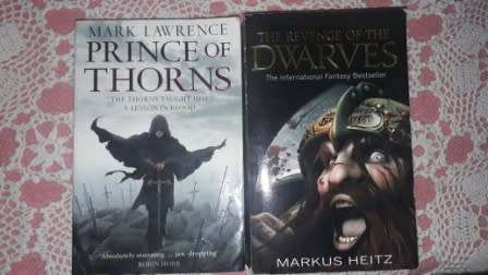 Prince of Thorns Mark Lawrence  & The Revenge of the Dwarves  Markus Heitz