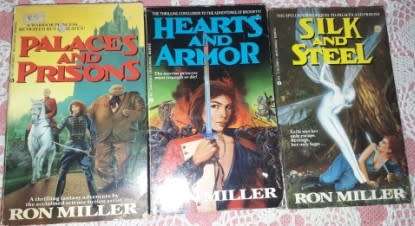 3 x Books Ron Miller Hearts and Armor ,Palaces and Passions ,Silk and Steel