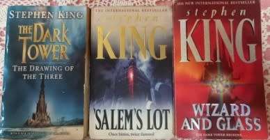 Bundle of 3 Stephen King Books