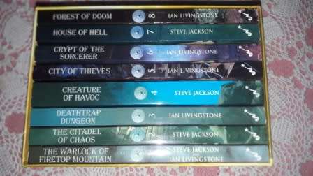 Box set Fighting Fantasy Adventure Gamebooks