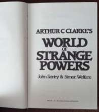 Arthur C Clarke`s World of Strange Powers