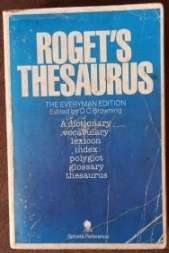 Rogets`s Thesaurus  The Everyman Edition