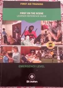St John First on the Scene Emergency Level First Aid Training