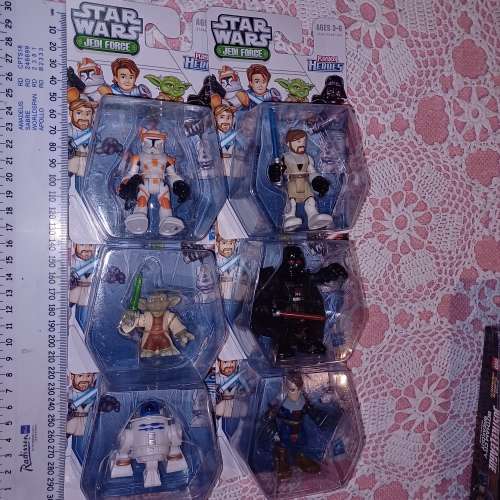 Star Wars Jedi Force - Set of 6 Figures - Mint on Card