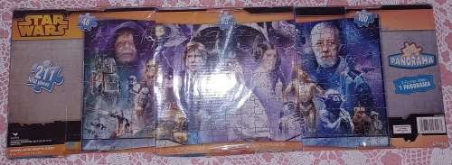 Star Wars puzzle - Panorama - 211 Piece - 3 in one