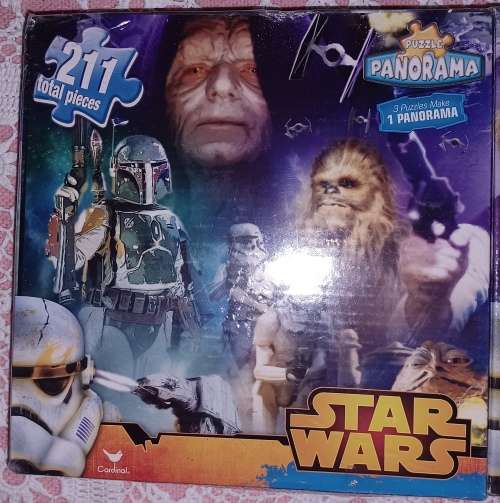 Star Wars puzzle - Panorama - 211 Piece - 3 in one