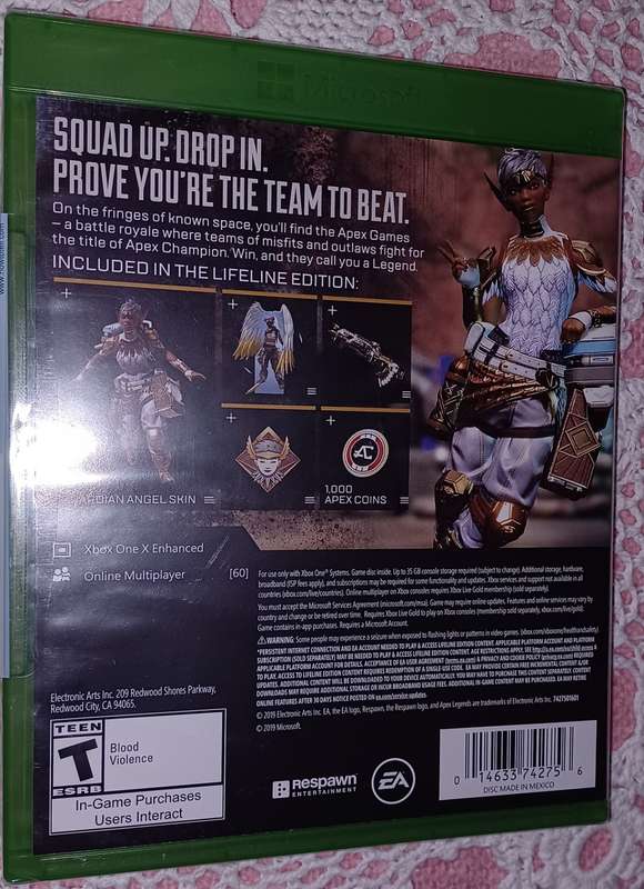 Xbox One - Apex Legends Game