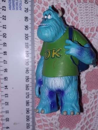 Disney`s Monsters University 4` Sully PVC Figure Pixar Monsters Inc. Figure