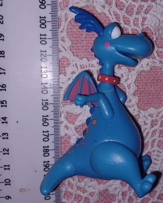Disney Junior Doc McStuffins Stuffy Blue Dragon 4` Inch Figure