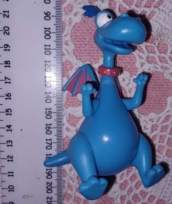 Disney Junior Doc McStuffins Stuffy Blue Dragon 4` Inch Figure