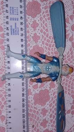 RARE 1995 Cloud Cover Camo Summit 5` Galoob Blue Action Figure Dragon Flyz