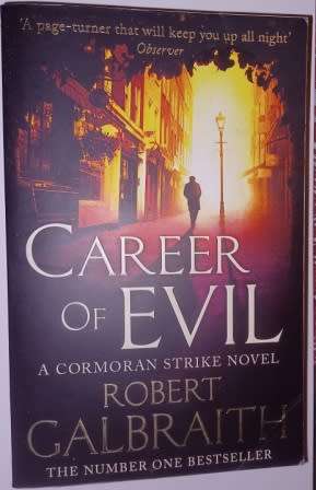 Career of Evil A Cormoran Strike Novel  Robert Galbraith