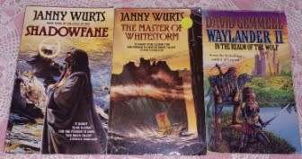 Shadowfane & The Master of Whitestorm by J Wurts & Waylander 2 by D Gemmell