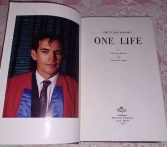 One Life     Christiaan Barnard