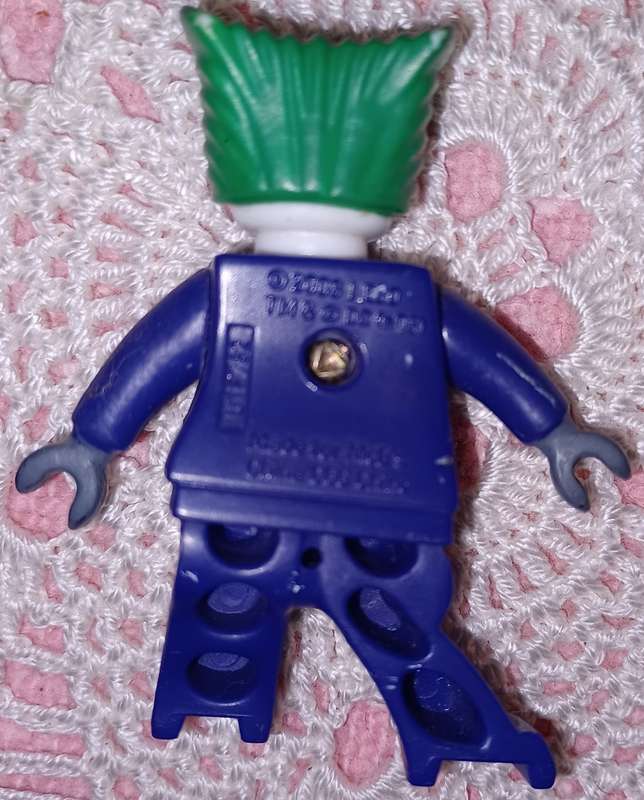 LEGO DC Batman THE JOKER 2.5` Mcdonalds Toy Figure 2008