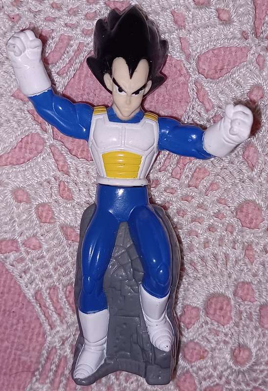 2003 Vegeta 4.25` Burger King Action Figure Dragon Ball