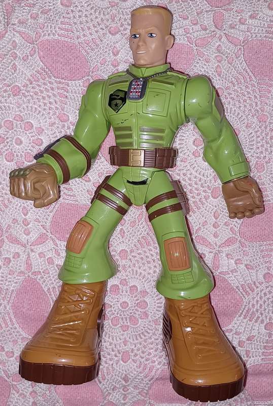 Hasbro GI Joe Tough Troopers Drill Seargant Duke 11`