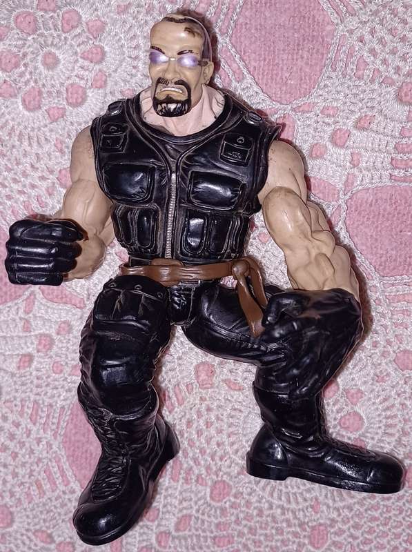 MAXIMUM SWEAT 3 BIG BOSS MAN ACTION FIGURE Jakks Pacific 1999