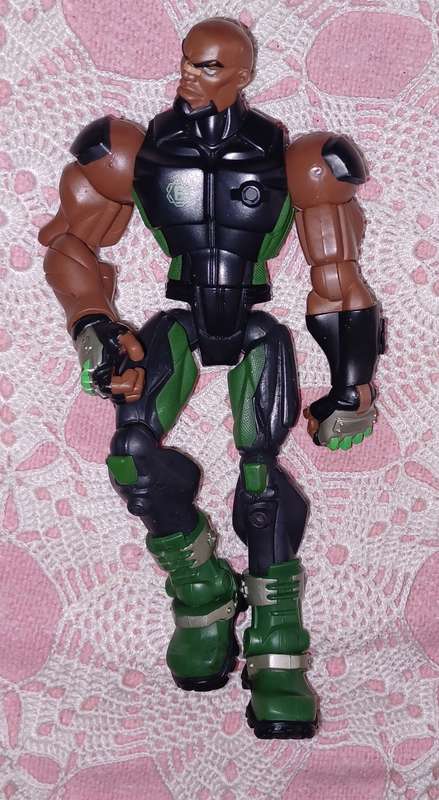 Hasbro 2005 T01 GI Joe Sigma 6 Heavy Duty 9` Action Figure -Very good