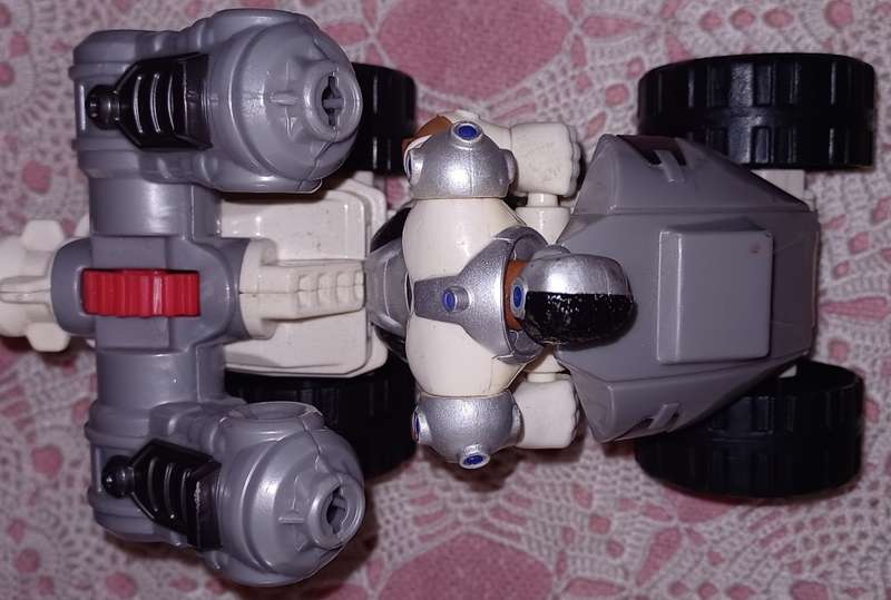 DC MATTEL SUPER FRIENDS 5-INCH FIGURE CYBORG W/ VEHICLE