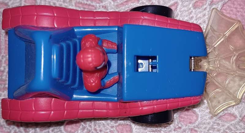1996 McDonalds Happy Meal Spiderman Vehicle Web Car Marvel Super Heroes