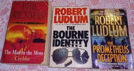 The Prometheus Deception & The Bourne Identity R Ludlum/The Man in the Moss/Crybbe P Rickman