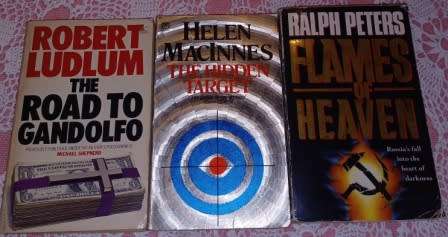 The Road to Gandolfo R Ludlum/The Hidden Target H MacInnes/Flames of Heaven  R Peters