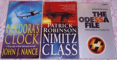 The Odessa File F Forsyth/ Nimitz Class P Robinson/ Pandora`s Clock JJ Nance