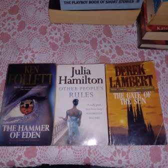 The Hammer of Eden K Follett/Other Peoples Rules J Hamilton/The Gate of the Sun D Lambert