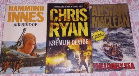 Air Bridge H Innes/The Kremlin Device C Ryan/The Lonely Sea A MacLean