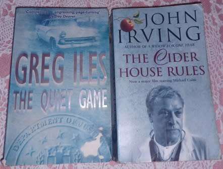 The Quiet Game G Iles & The Cider House Rules J Irving