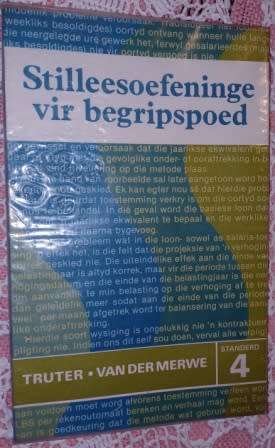 Stilleesoefeninge vir begripspoed Truter Van Der Merwe
