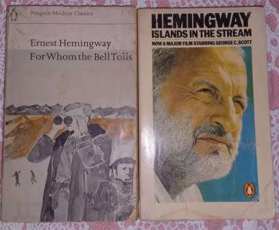 Islands in the Stream & For whom the bell Tolls Ernest Hemingway