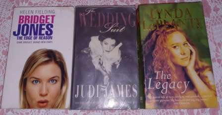 The Legacy L La plante/Bridget Jones The Edge of Reason H Fielding/The Wedding Suit J James