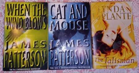 Cat & Mouse & When the Wind Blows J Patterson / The Talisman  Lynda La Plante