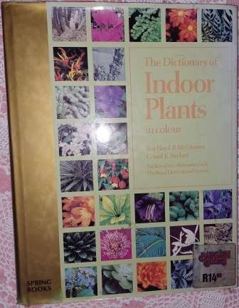The Dictionary of Indoor Plants in Colour   Various Contributors