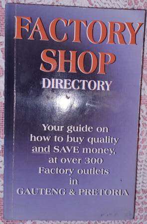 Factory Shop Directory Gauteng & Pretoria