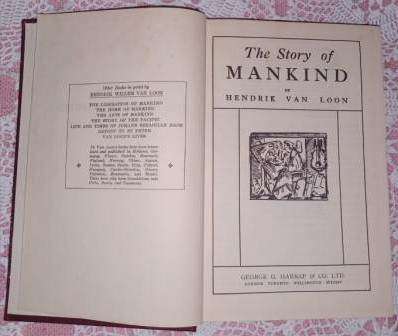 The Story of Mankind Hendrik Willem Van Loon