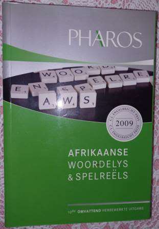 Pharos Afrikaanse Woordelys En Spelreels
