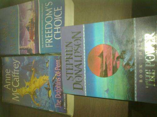 3 Fantasy Novels - Anne McCaffrey and Stephen Donaldson