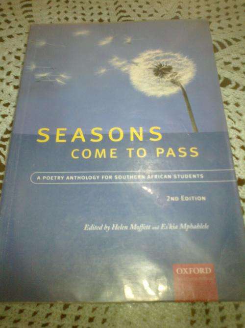 Seasons Come to Pass: A Poetry Anthology for Southern African Students by Helen Moffet