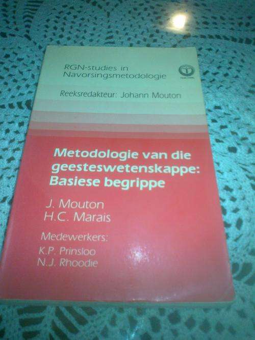 RGN - studies in Navorsingsmetodologie by Johann Mouton