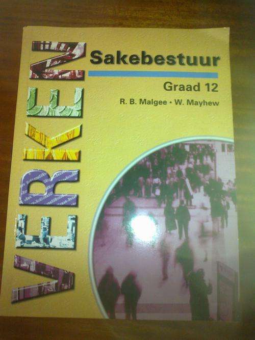 Gr 12 Leerdersboek - Verken Sakebestuur by Malgee, Mayhew