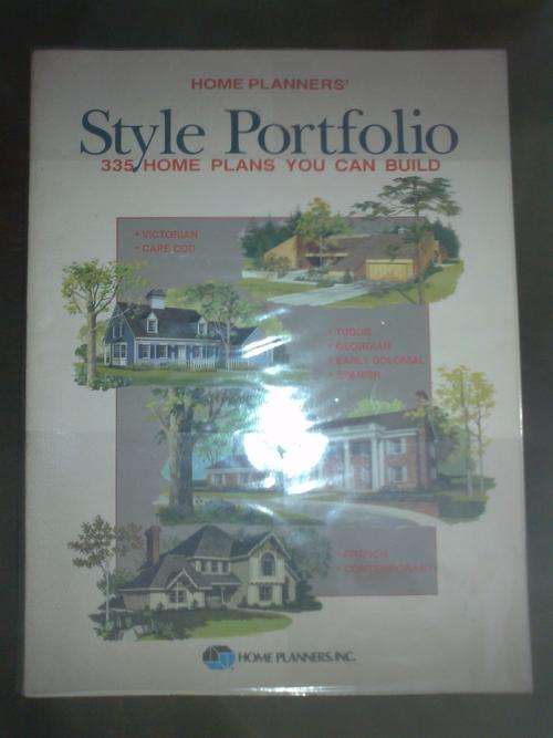 Home Planners` Style Portfolio - 335 Home Plans you can build
