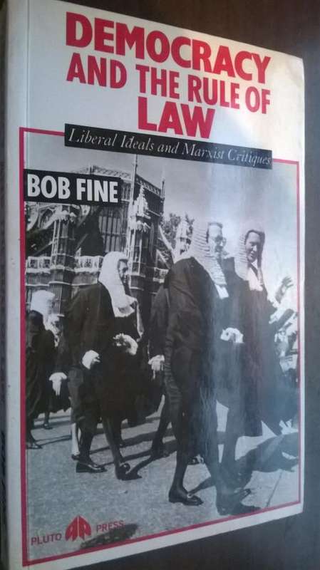Democracy and the Rule of Law by Robert Fine