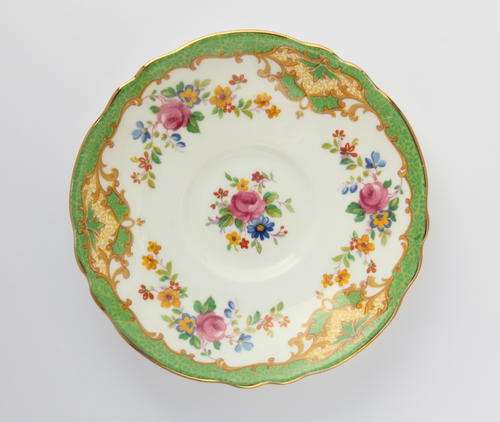 Paragon Plymouth fine bone china tea trio - saucer